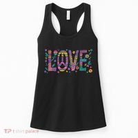 Love Crazy Wild Pattern Women's Tank Top thumb 0