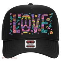 Love Crazy Wild Pattern Hat thumb 0