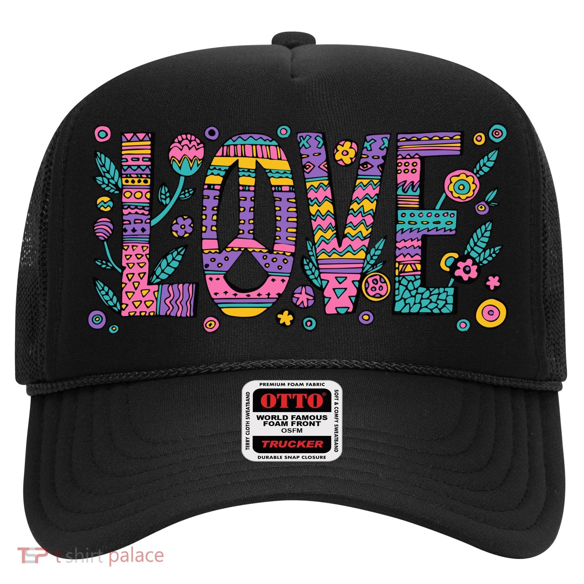 Love Crazy Wild Pattern Hat
