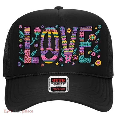 Love Crazy Wild Pattern Hat