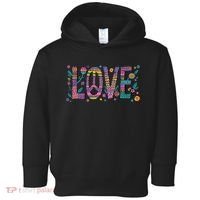 Love Crazy Wild Pattern Toddler Hoodie thumb 0