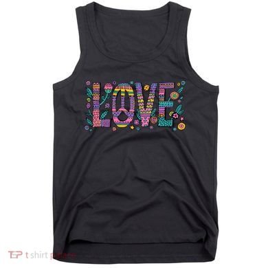 Love Crazy Wild Pattern Tank Top