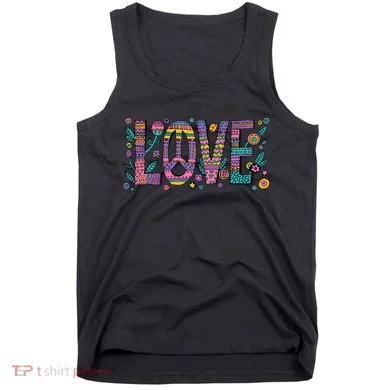 Love Crazy Wild Pattern Tank Top