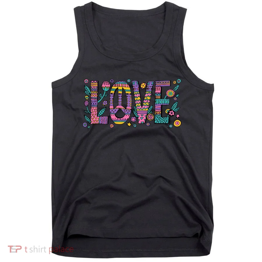 Love Crazy Wild Pattern Tank Top