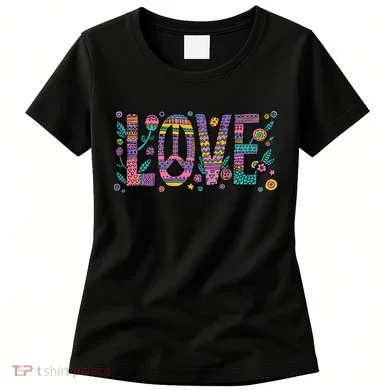 Love Crazy Wild Pattern Women's T-Shirt