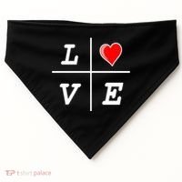 Love Cross Classic  Logo USA-Made Doggie Bandana thumb 0