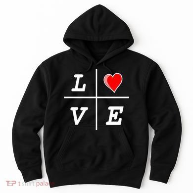 Love Cross Classic  Logo Hoodie