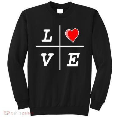 Love Cross Classic  Logo Sweatshirt
