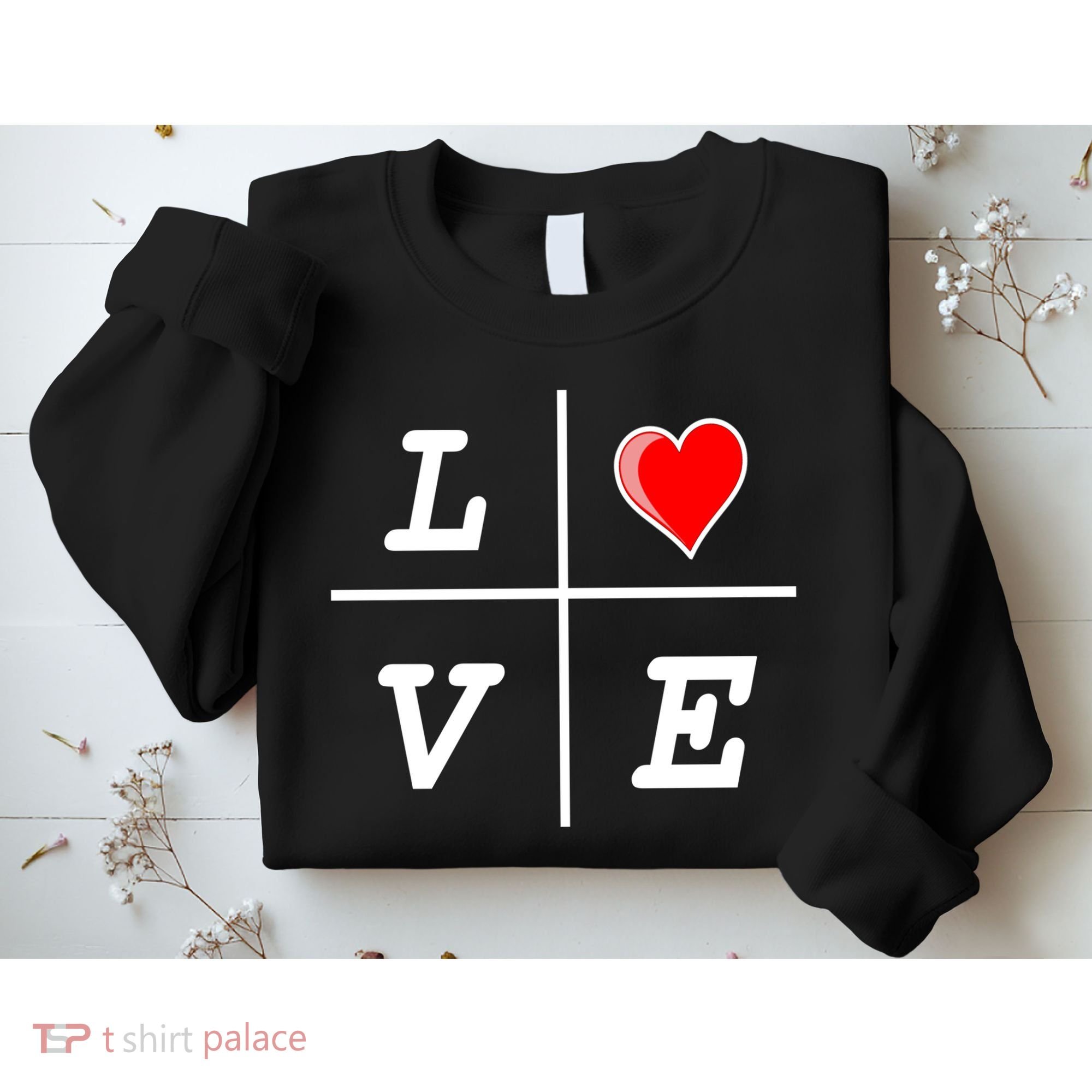 Love Cross Classic  Logo Sweatshirt