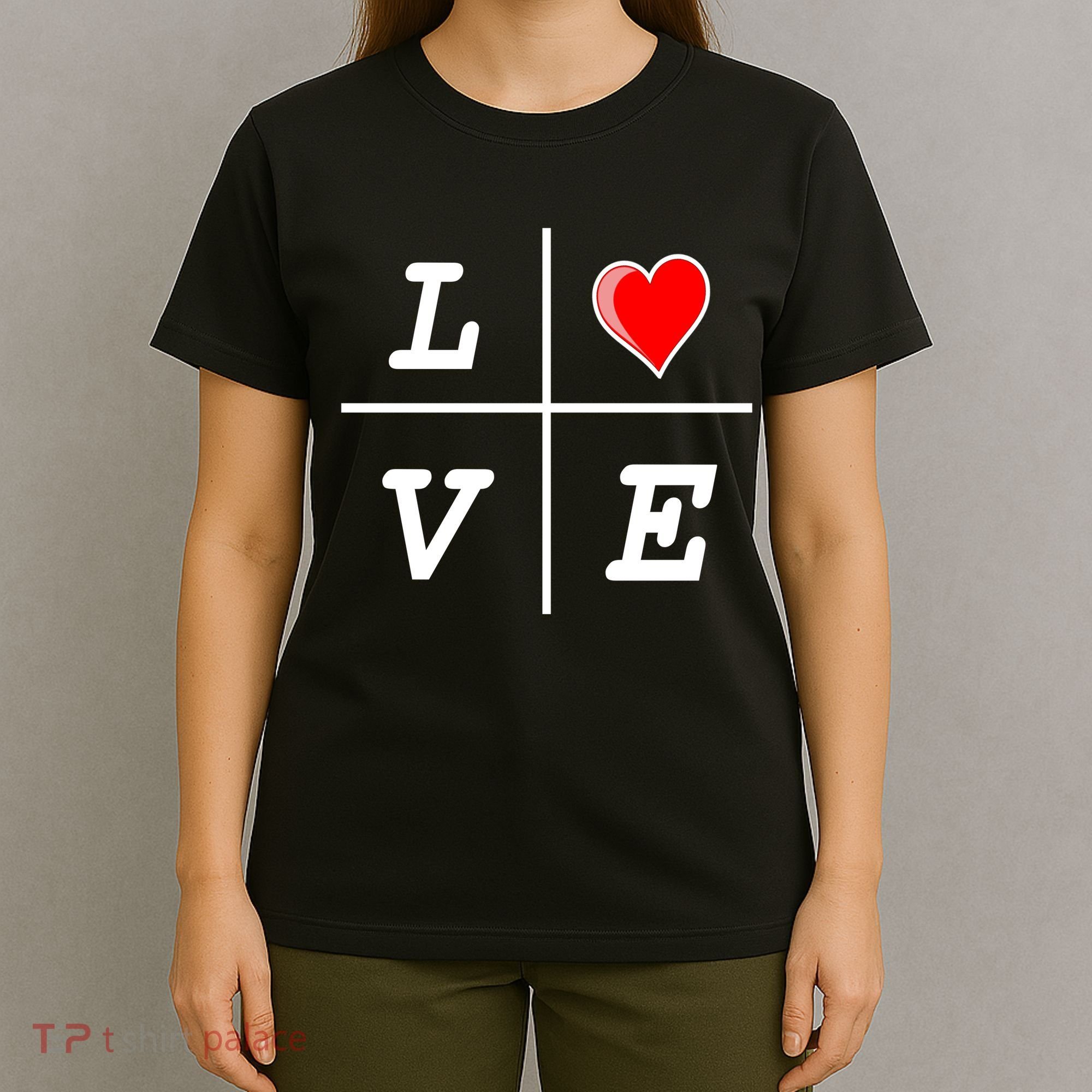 Love Cross Classic  Logo T-Shirt