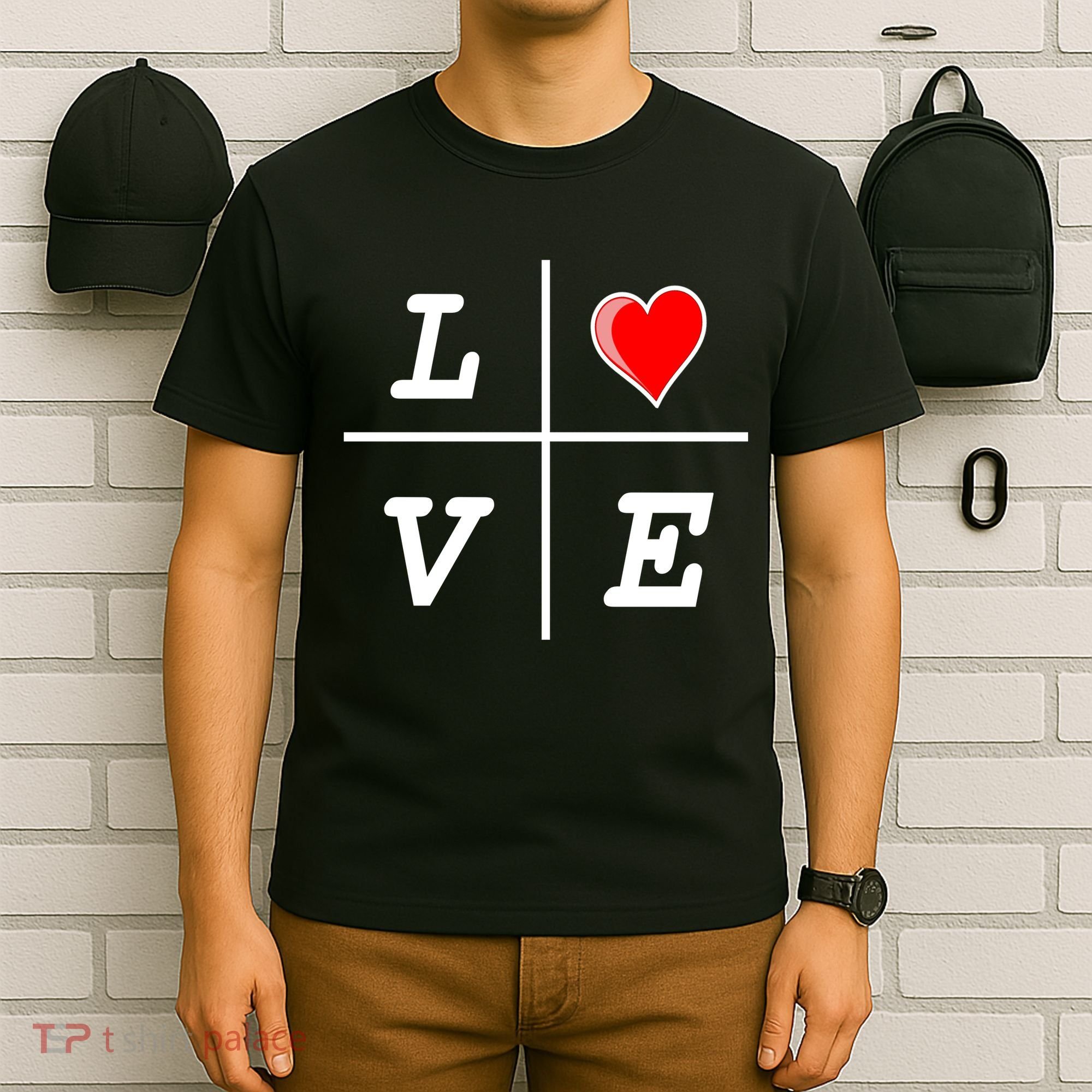 Love Cross Classic  Logo T-Shirt