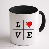 Love Cross Classic  Logo Coffee Mug thumb 1