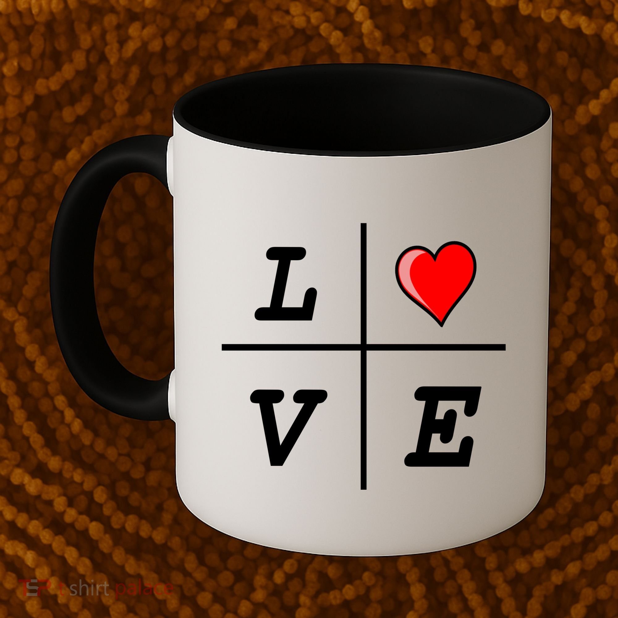 Love Cross Classic  Logo Coffee Mug