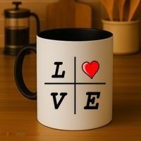 Love Cross Classic  Logo Coffee Mug thumb 4