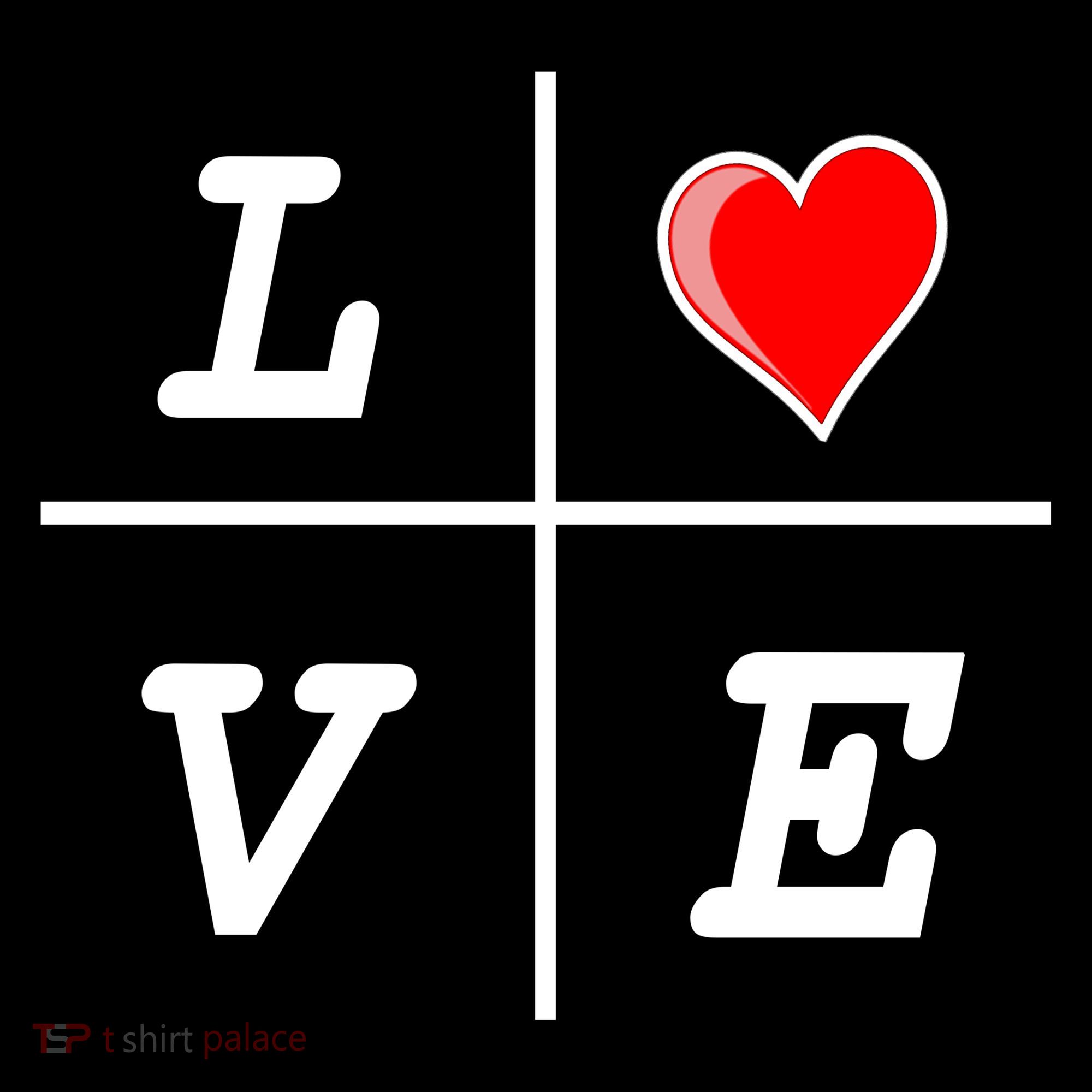 Love Cross Classic  Logo Coaster