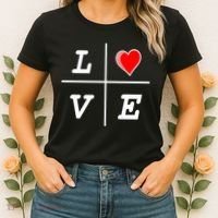 Love Cross Classic  Logo Women's T-Shirt thumb 2