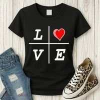 Love Cross Classic  Logo Women's T-Shirt thumb 3
