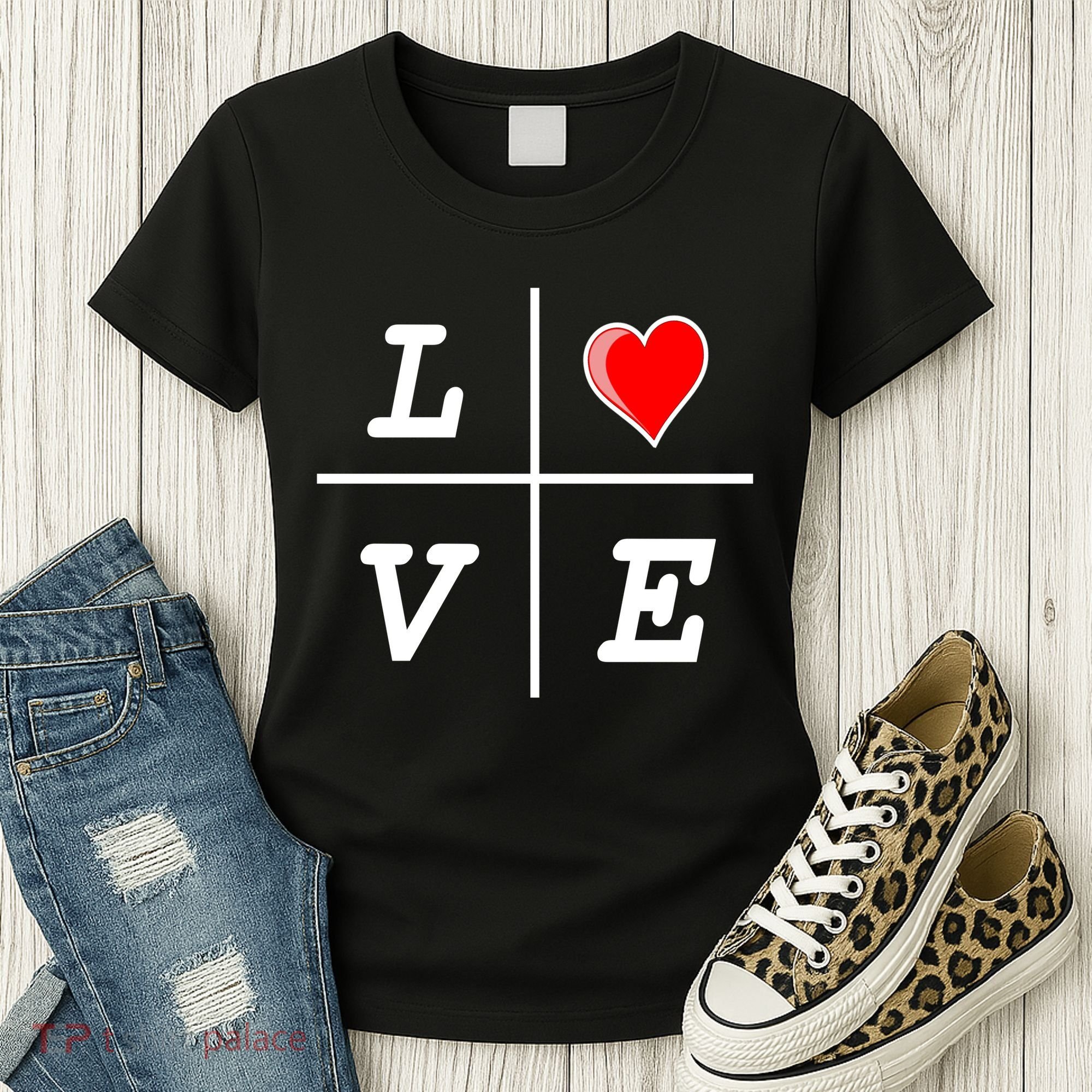 Love Cross Classic  Logo Women's T-Shirt