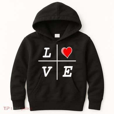 Love Cross Classic  Logo Kids Hoodie