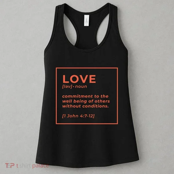 Love Definition John 4:7-12 Women's Tank Top