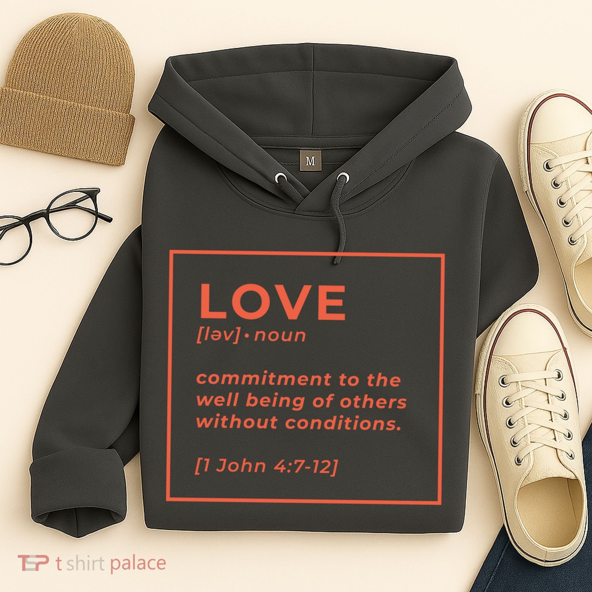 Love Definition John 4:7-12 Hoodie