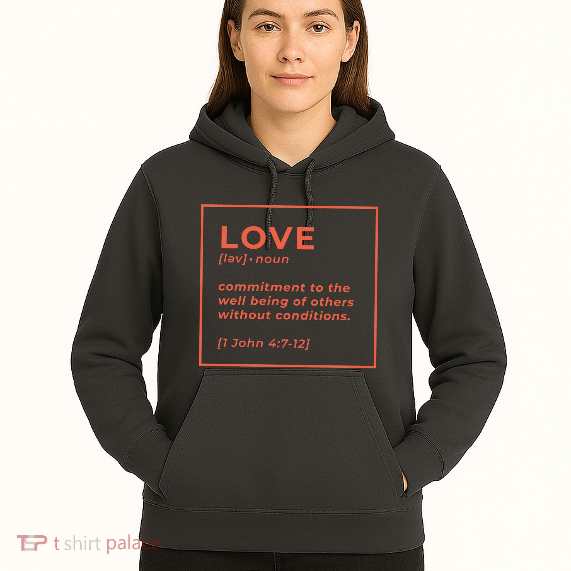 Love Definition John 4:7-12 Hoodie