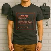 Love Definition John 4:7-12 T-Shirt thumb 6