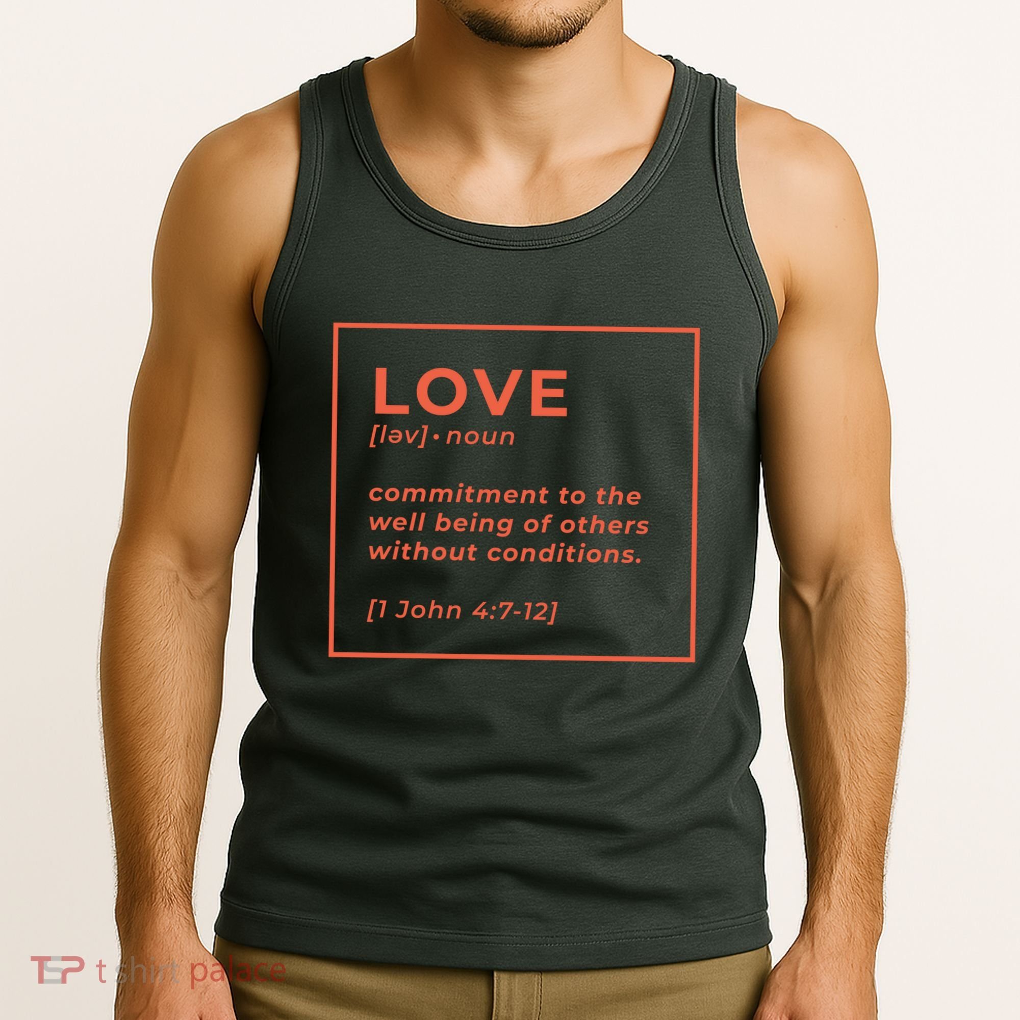 Love Definition John 4:7-12 Tank Top