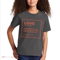 Love Definition John 4:7-12 Kids T-Shirt thumb 2