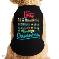 Love Doesn't Count Chromosomes Doggie Tank thumb 0