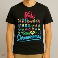 Love Doesn't Count Chromosomes T-Shirt thumb 3