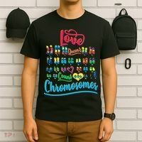 Love Doesn't Count Chromosomes T-Shirt thumb 6