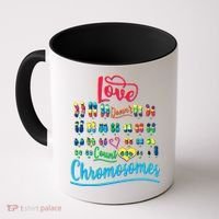 Love Doesn't Count Chromosomes Coffee Mug thumb 0