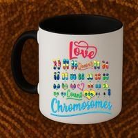 Love Doesn't Count Chromosomes Coffee Mug thumb 2
