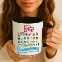 Love Doesn't Count Chromosomes Coffee Mug thumb 3