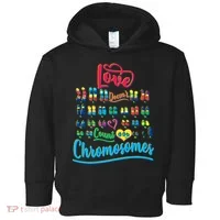 Love Doesn't Count Chromosomes Toddler Hoodie thumb 0