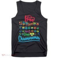 Love Doesn't Count Chromosomes Tank Top thumb 0