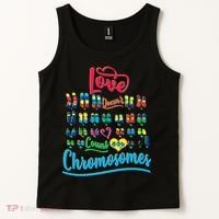 Love Doesn't Count Chromosomes Tank Top thumb 2