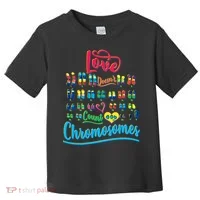 Love Doesn't Count Chromosomes Toddler T-Shirt thumb 0