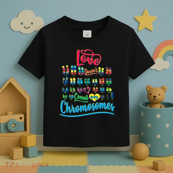 Love Doesn't Count Chromosomes Toddler T-Shirt