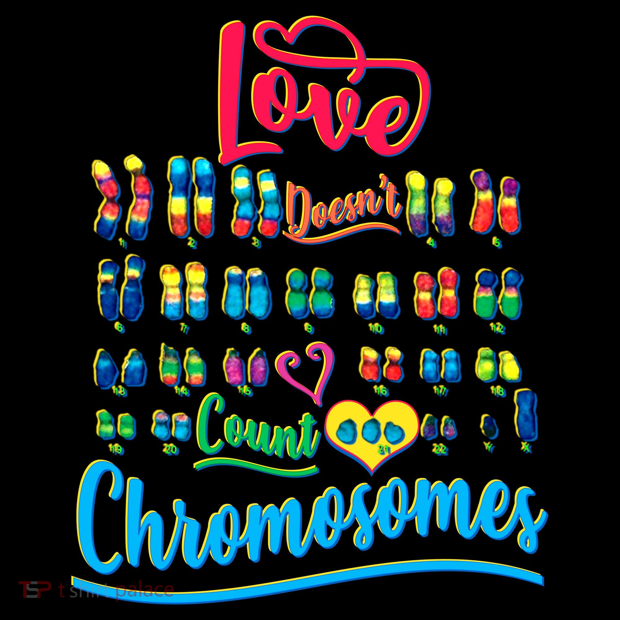Love Doesn't Count Chromosomes Visor