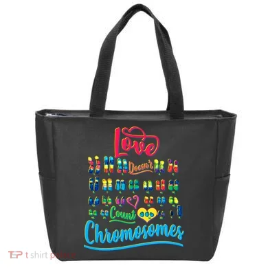 Love Doesn't Count Chromosomes Tote Bag