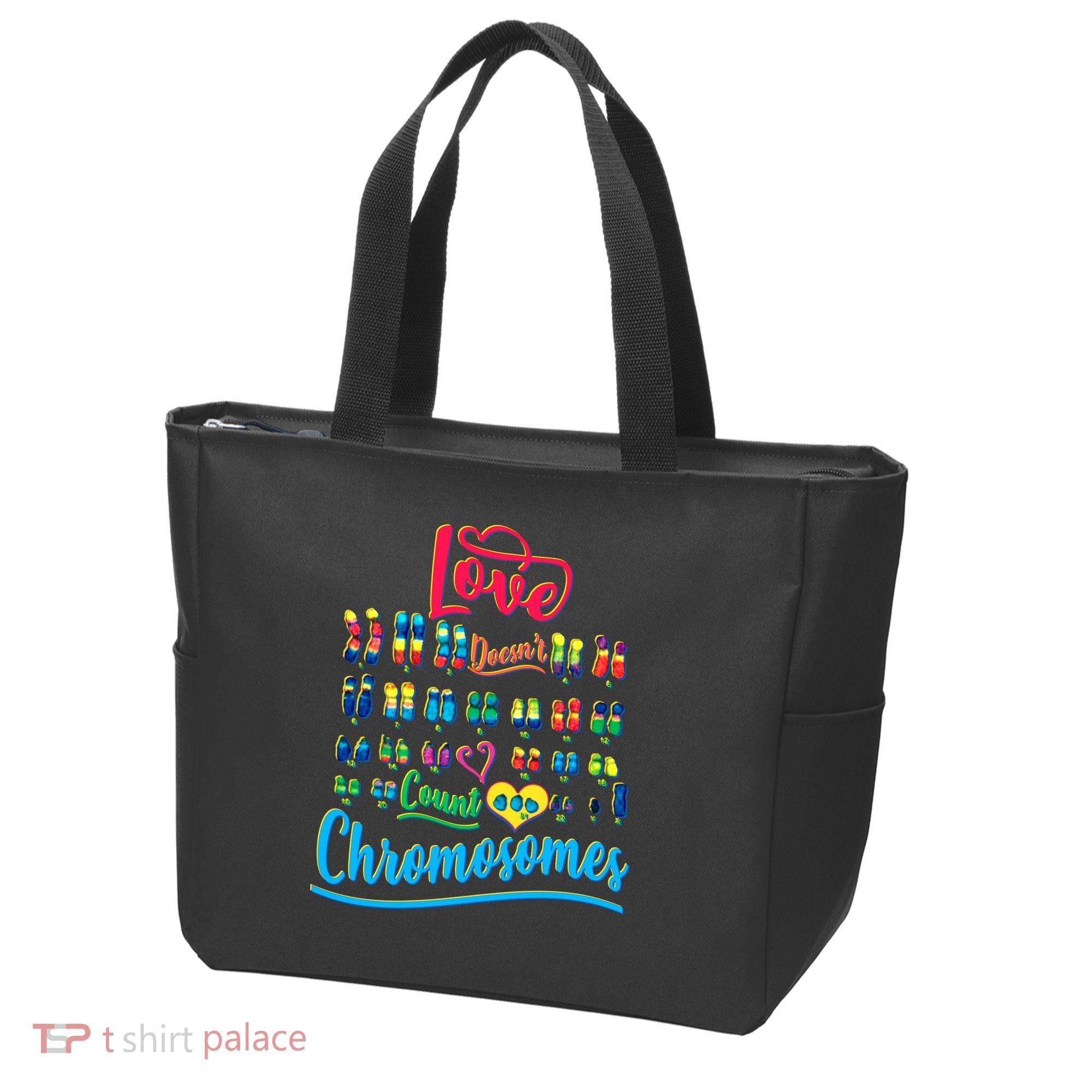 Love Doesn't Count Chromosomes Tote Bag