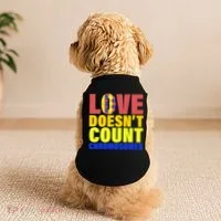 Love Doesn't Count Chromosomes Down Syndrome Doggie Tank thumb 2