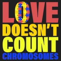 Love Doesn't Count Chromosomes Down Syndrome Hat thumb 2