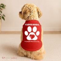 Love Dogs Hate People Doggie Tank thumb 2
