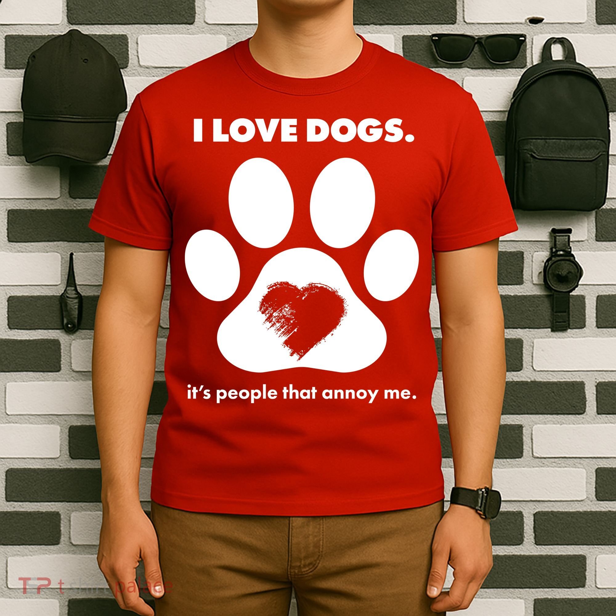 Love Dogs Hate People T-Shirt