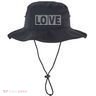 Love Dot Pattern Bucket Hat