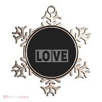 Love Dot Pattern Ornament thumb 0