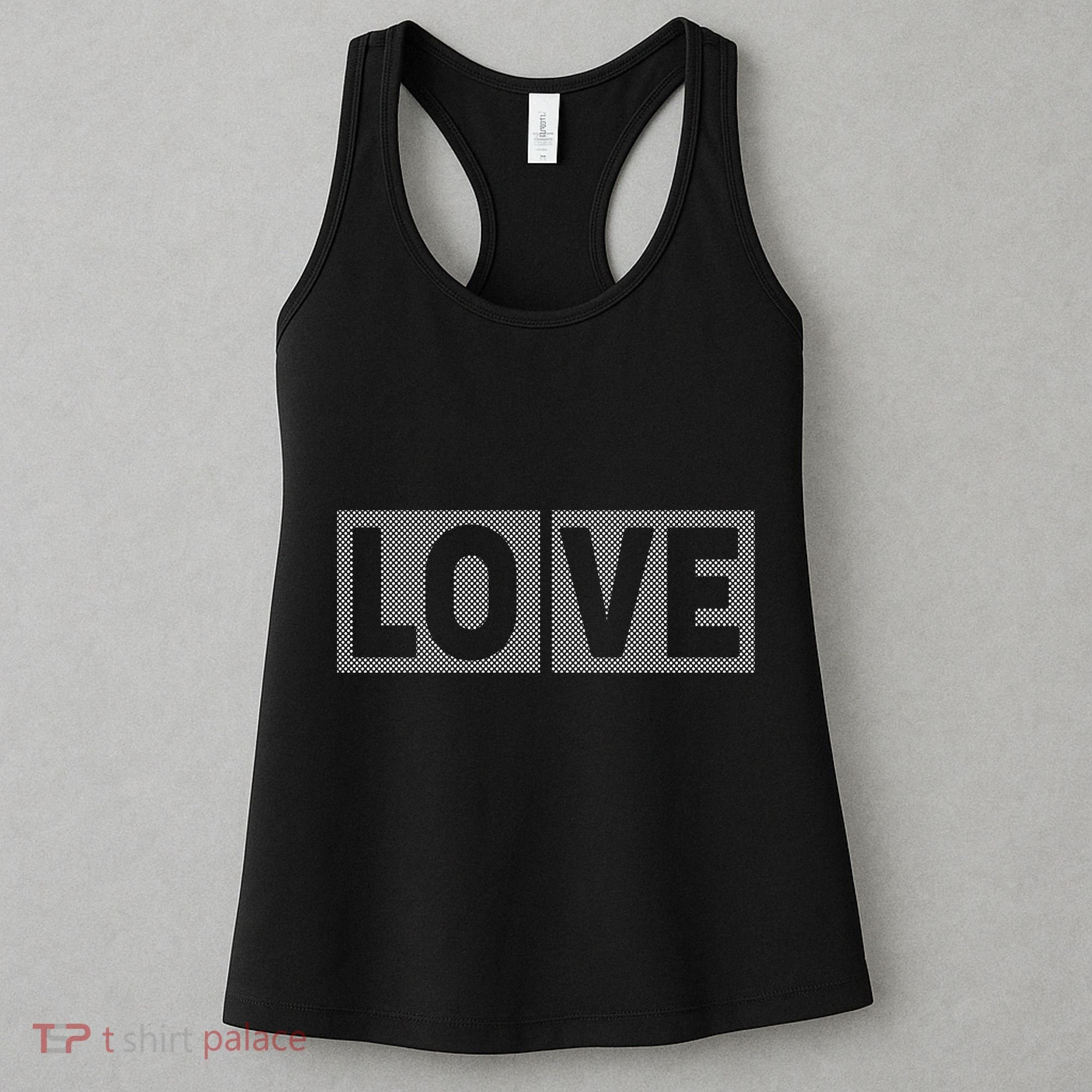 Love Dot Pattern Women's Tank Top